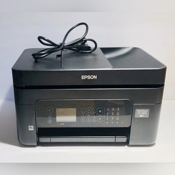 Epson WorkForce WF-2950 All-in-One Wireless Color Printer Scanner Copier & Fax